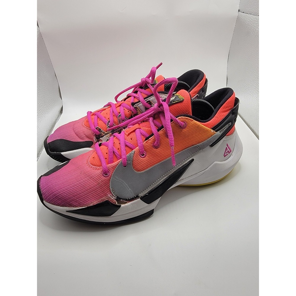 Nike Zoom Freak 2 NRG "Gradient Fade" DB4689-600 Basketball Pink 2020 size 9.5